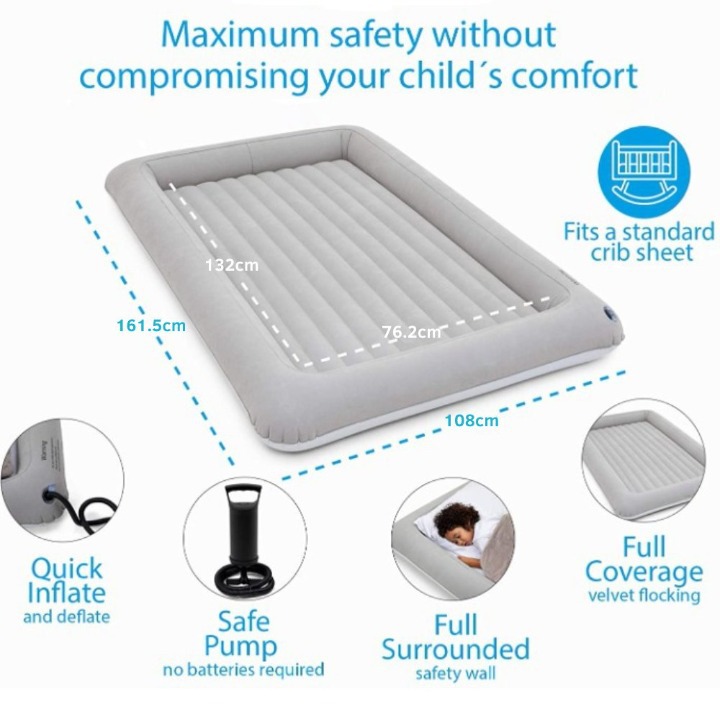 Inflatable Toddler Travel Bed: image 16